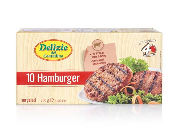 10 Hamburgers