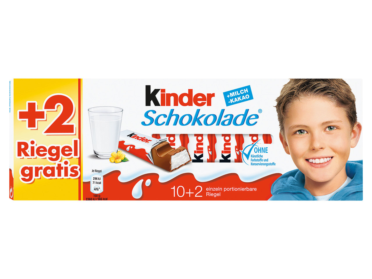 KINDER Schokolade Riegel