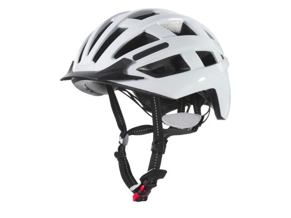 CRIVIT CYKLISTICKÁ HELMA S KONCOVÝM SVĚTLEM