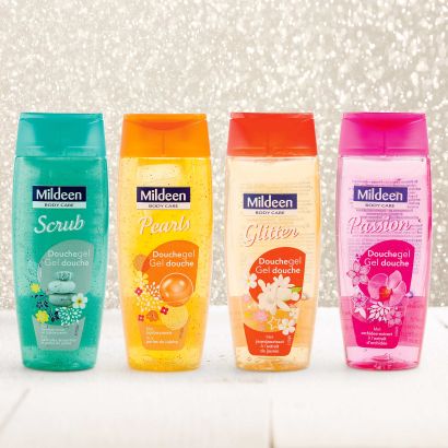 Gel douche aromatique perlé