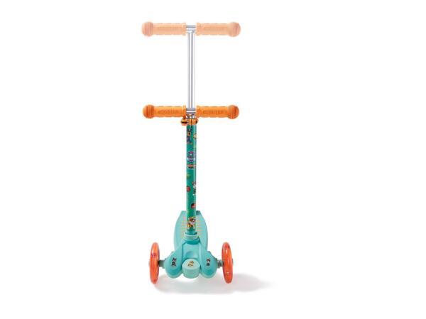 Tri-Scooter With LED Wheels - Blue