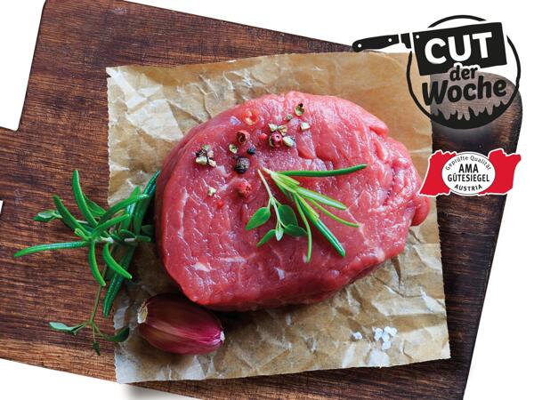 Frisches Filetsteak vom Rind