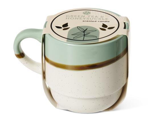Huntington Home 
 Ceramic Mug Candle