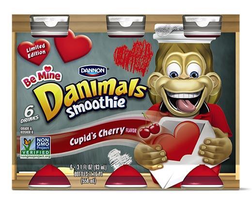 Dannon 
 Danimals Valentine's Day Smoothies