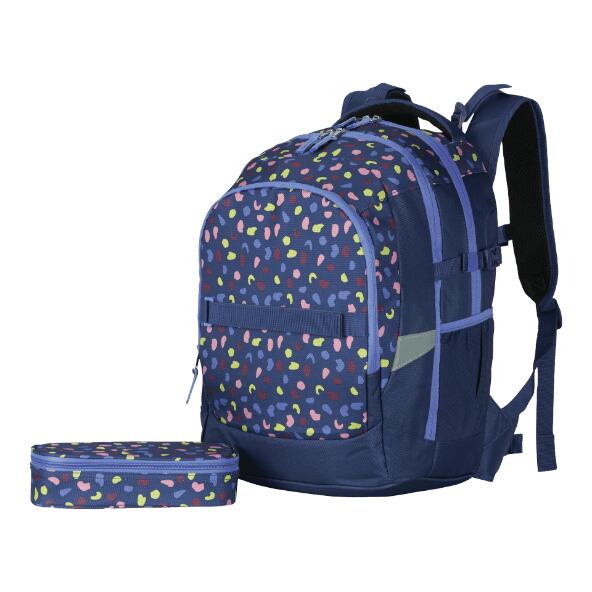 LIVE IN STYLE(R) 				Sac à dos scolaire avec trousse