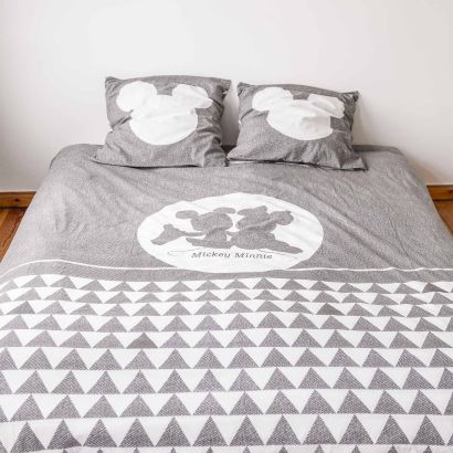 Bettdeckenbezug Mickey, 2 Pers.