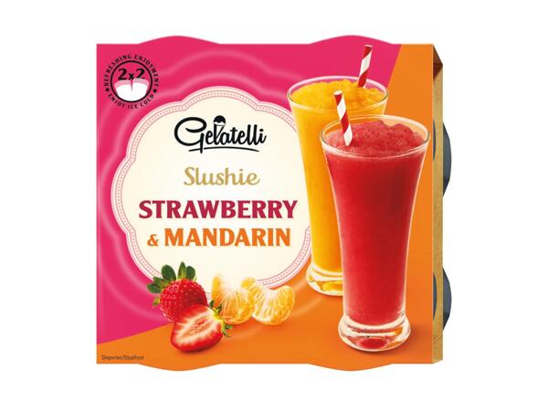 Strawberry & Mandarin Slushie