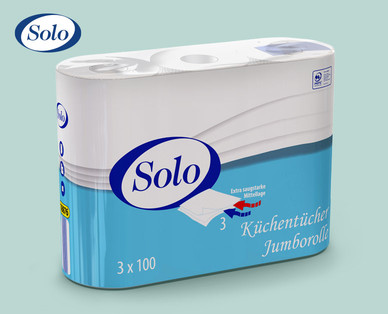 SOLO Küchentücher Jumborolle