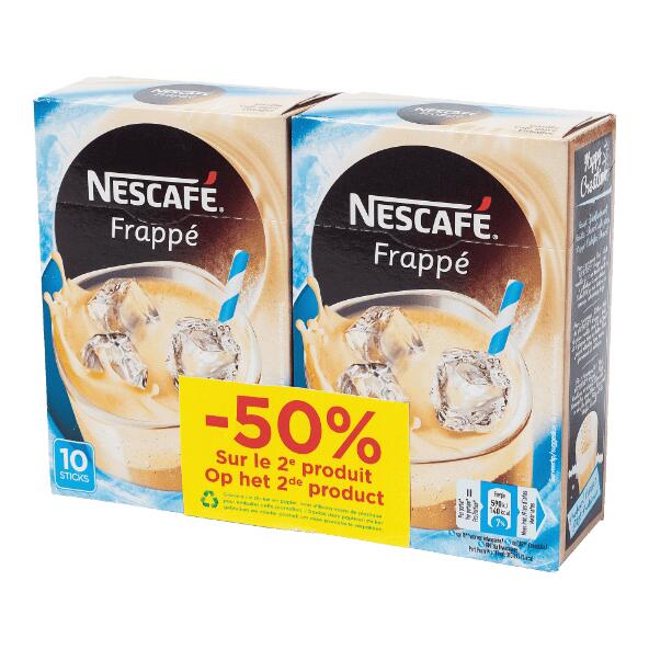 NESCAFÉ(R) 				Café glacé Frappé, pack de 2