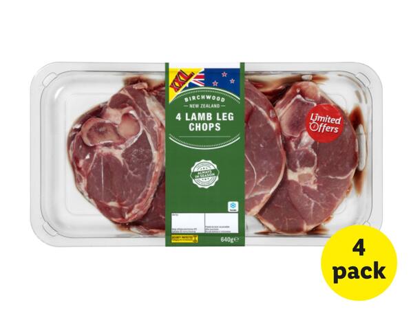 Birchwood XXL 4 Lamb Leg Chops
