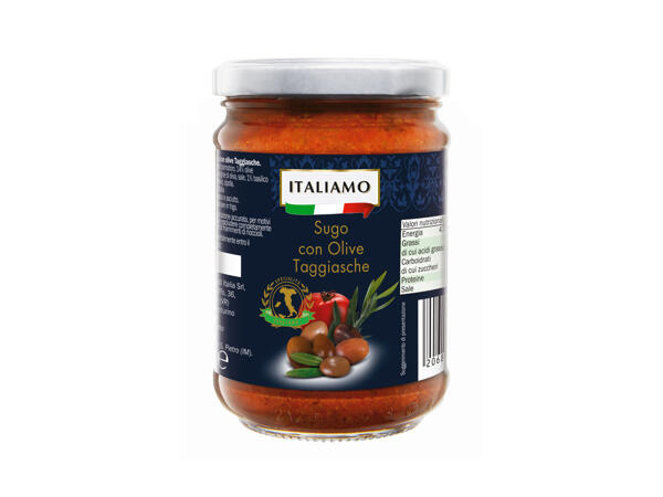 Sauce with Taggiasca Olives