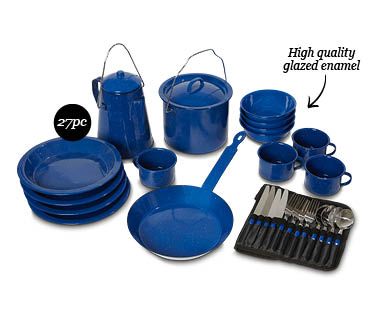 Enamelware 27pc