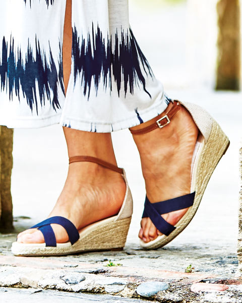 Avenue Espadrille Wedge