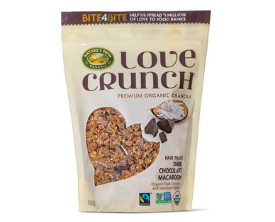 Nature's Path Love Crunch Dark Chocolate Macaroon or Aloha Granola