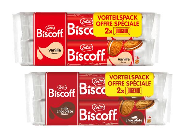 Biscuits fourrés Biscoff Lotus, pack de 2