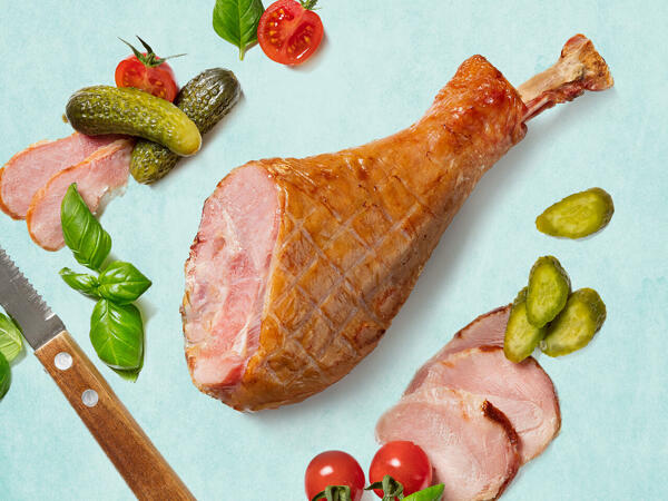 WIESENTALER Frische geräucherte Putenunterkeule
