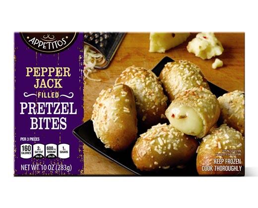 Appetitos 
 Filled Pretzel Bites Pepper Jack or Cheddar