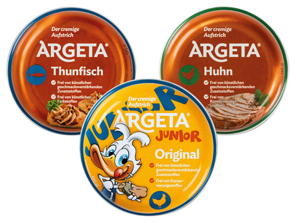 Argeta Fischpastete oder Hühneraufstrich