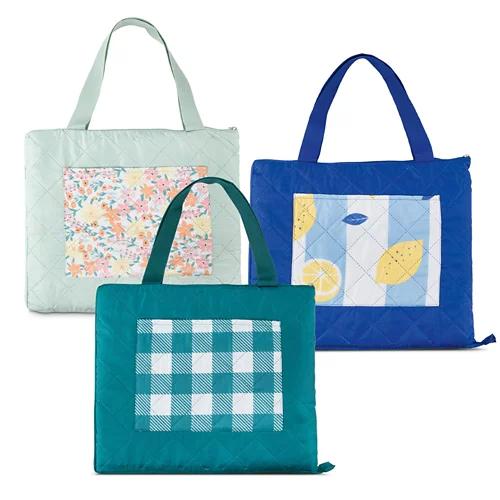 HOME CREATION Picknickdecke mit Tasche