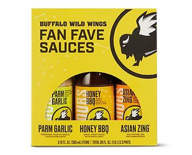 Buffalo Wild Wings 
 Fan Fave Sauce Pack