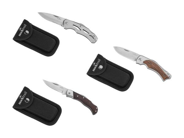 Coltello serramanico con custodia da cintura