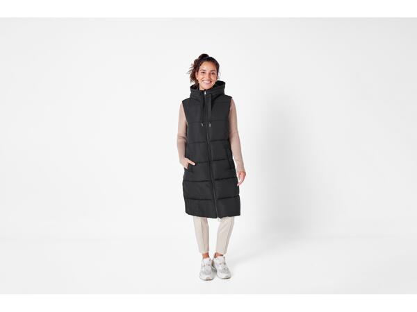 Ladies' Longline Padded Gilet