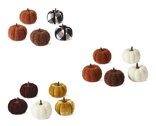 Huntington Home 
 Fabric Pumpkins