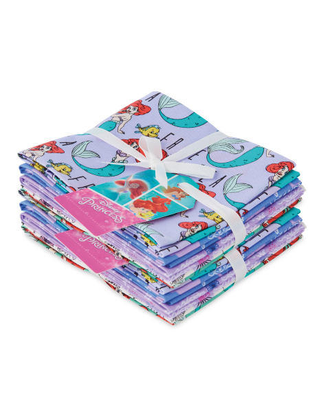 10 The Little Mermaid Fat Quarters