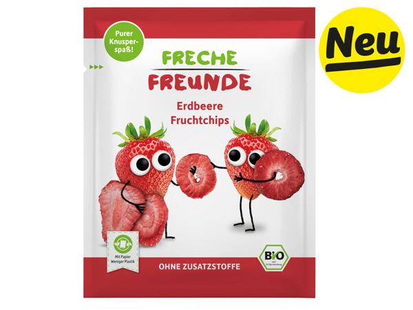 Freche Freunde Bio Erdbeer-Fruchtchips