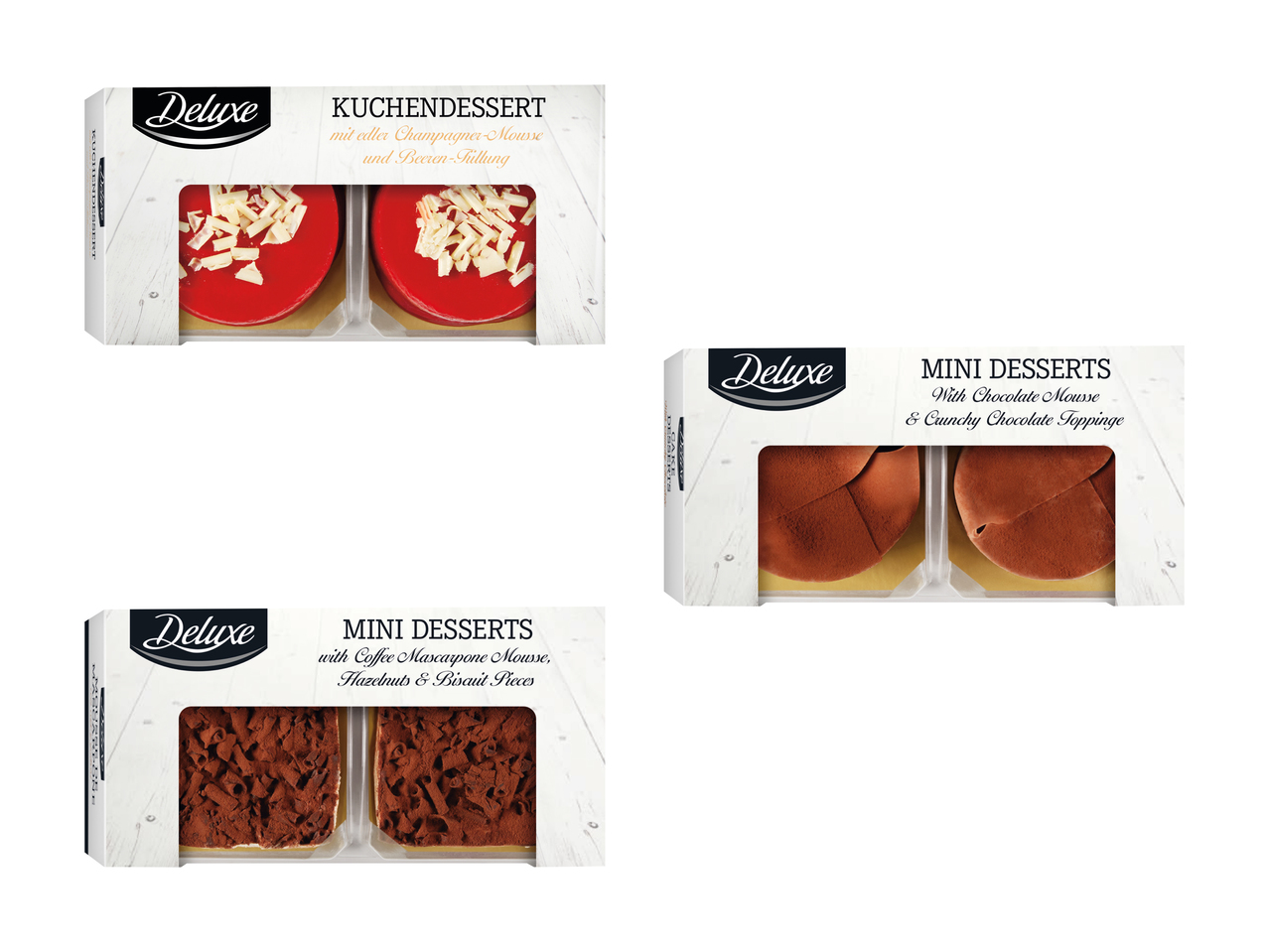 Mini desserts