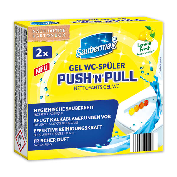 Gel WC-Spüler Push'n'Pull