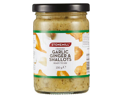 Stonemill Crushed or Minced Condiments 230g
