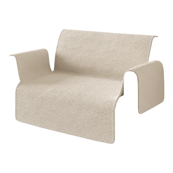 Teddy-Sofaüberwurf, 2 Pers.