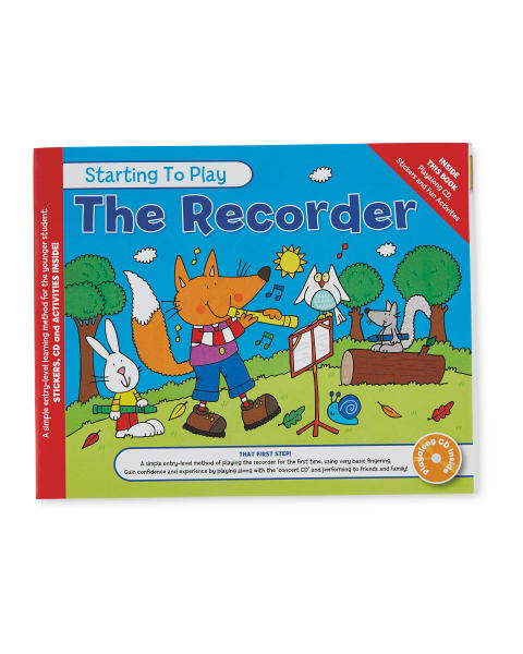 Starting To Play The Recorder Book