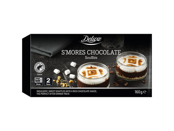 S'Mores Chocolate Soufflé