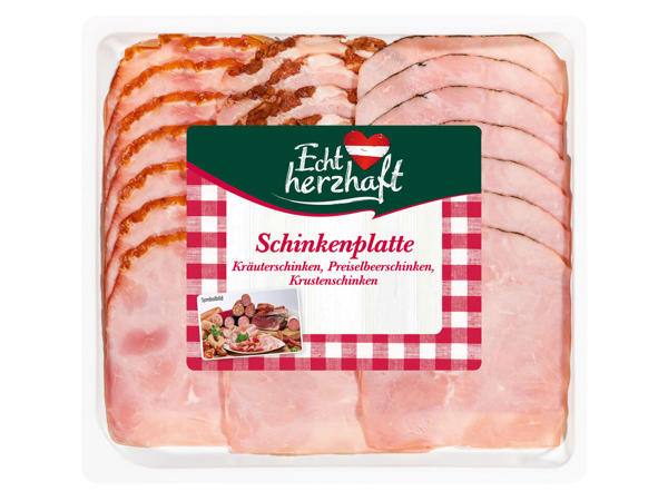 ECHT HERZHAFT Schinkenplatte