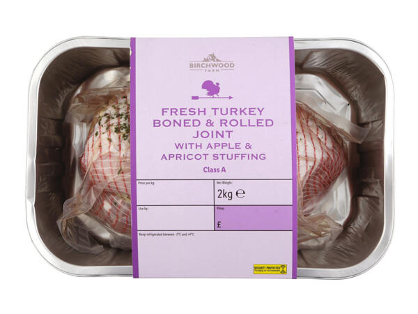 Boned and Rolled Stuffed Turkey Joint