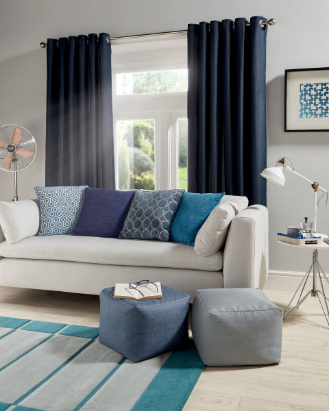 Hopsack Curtains 90 x90"