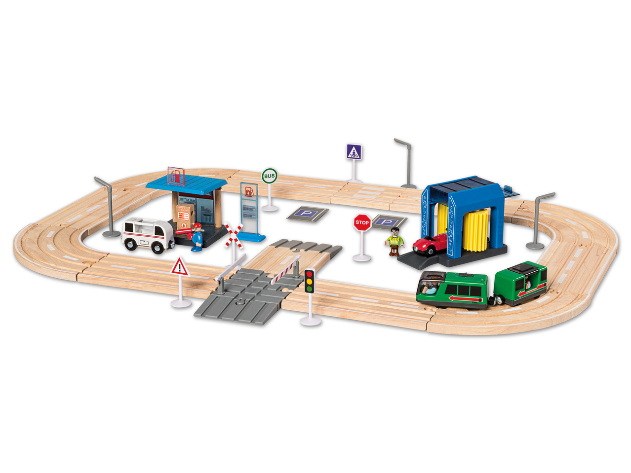 PLAYTIVE JUNIOR(R) Autobahn, 57-teilig
