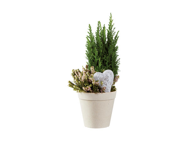 Arrangement de la Toussaint avec cœur