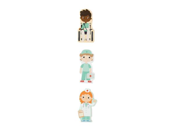 Playtive Portable Doll's House - 7 piece set