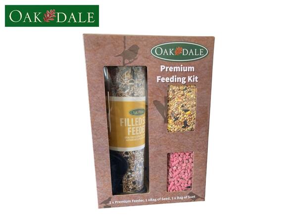Oakdale Bird Feeder Gift Pack - Premium Feeding Kit