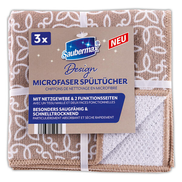 Design Microfaser Spültücher