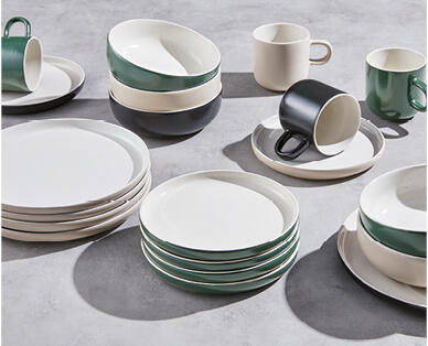 Two-Tone Dinnerware 4 Pack