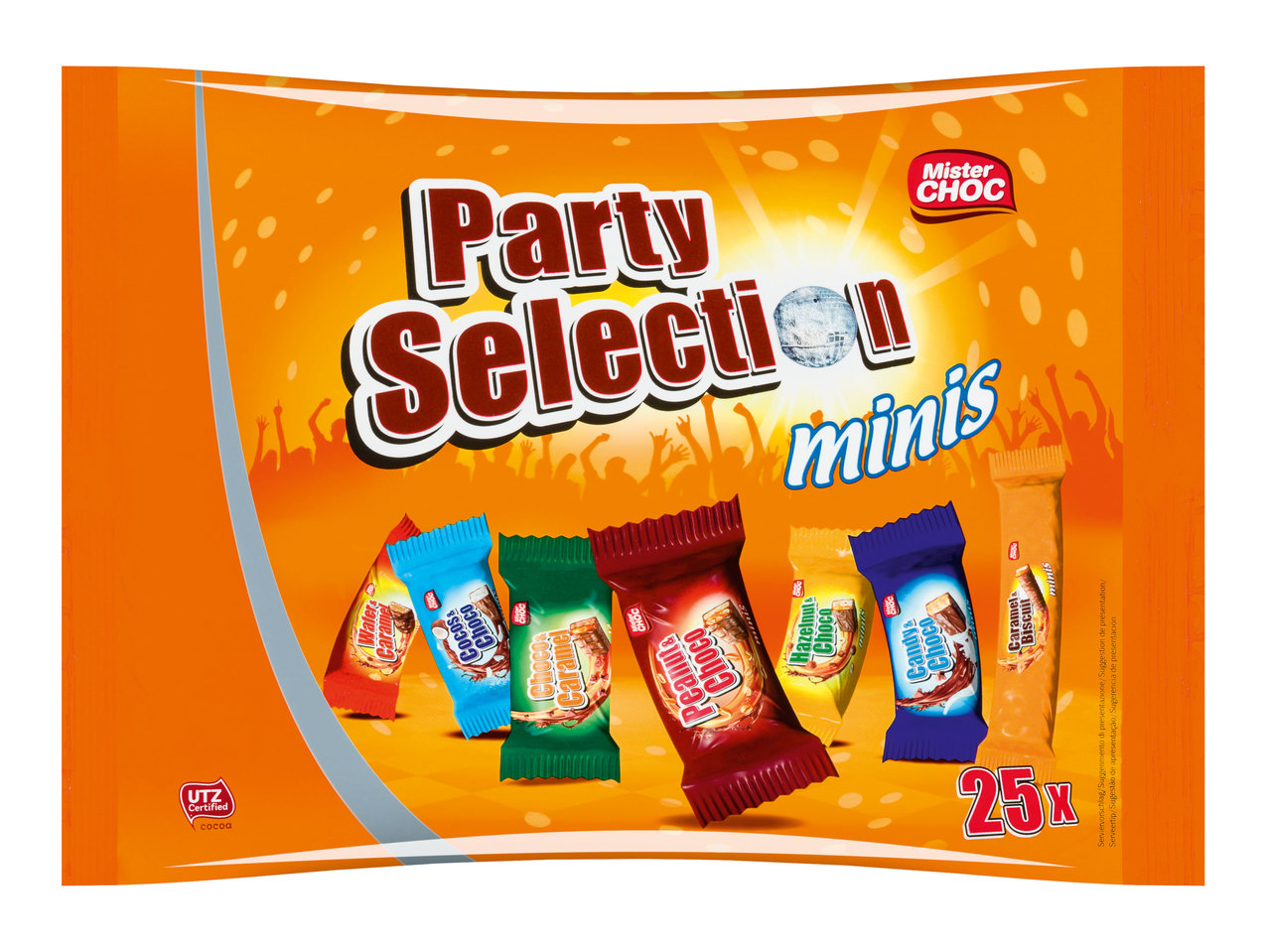 MISTER CHOC Mini-Schokoladenriegel