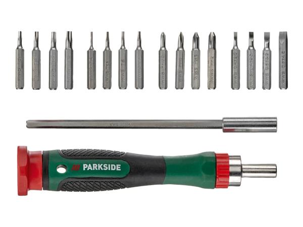 Parkside Precision Screwdriver Set - 18 Piece Set