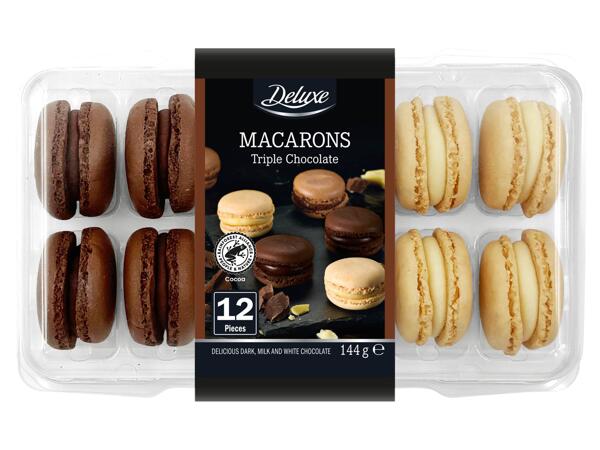 Chocolate Macarons