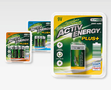 ACTIV ENERGY(R) NiMH-Hochleistungsakkus