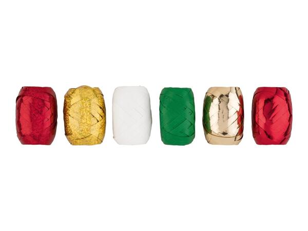 Crelando Gift Ribbon Assortment - 6 Pack