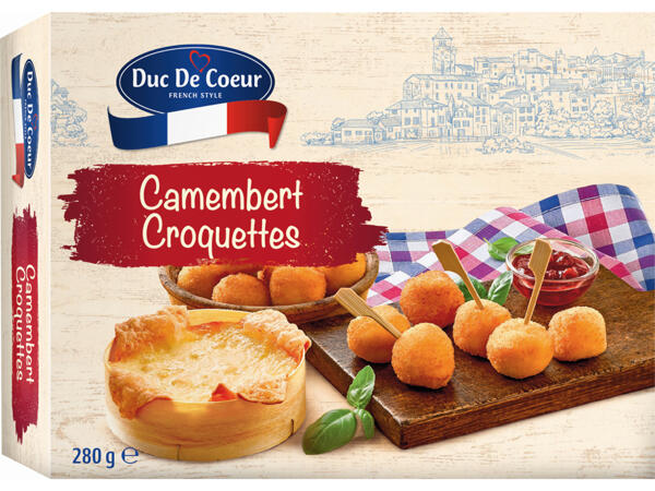 Croquettes with Camembert Cheese